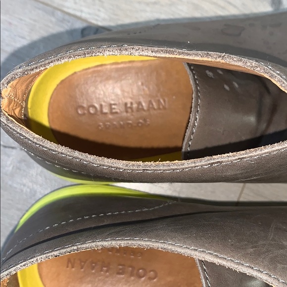 Cole Haan Grey/Brown Grand.os Chukka Boot Size 11 - Picture 7 of 10